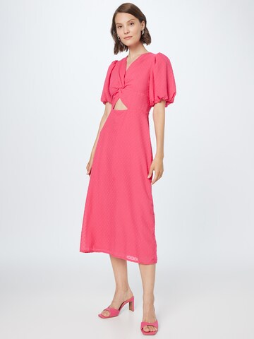 Robe Nasty Gal en rose : devant