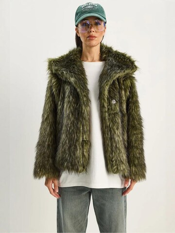 Bianco Lucci Winterjas in Groen: voorkant