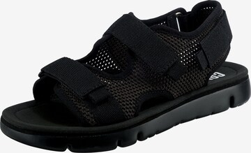 CAMPER Sandals 'Oruga' in Black: front