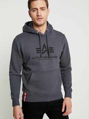 ALPHA INDUSTRIES Sweatshirt 'Basic' in Grey