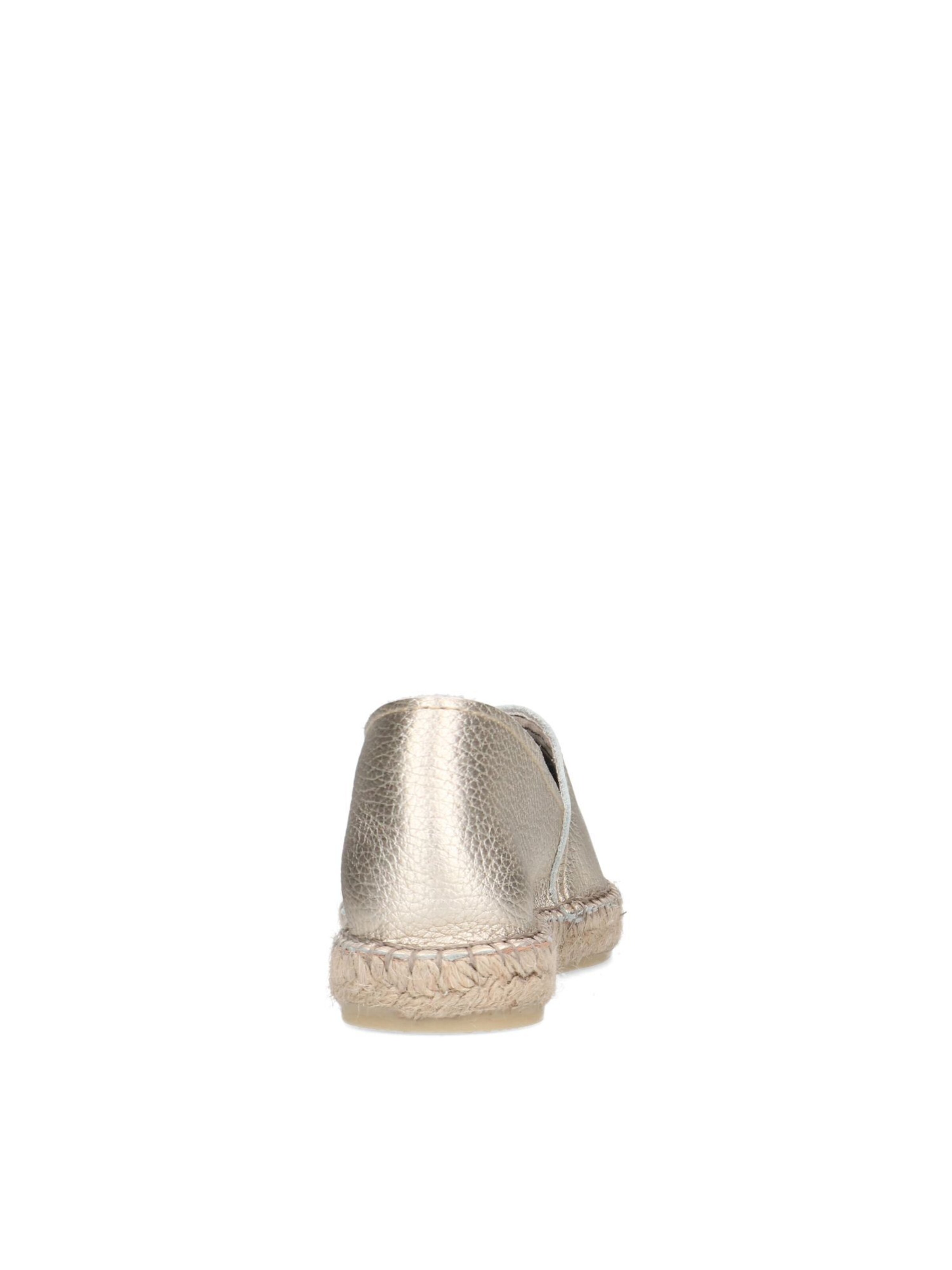 MANFIELD Espadrilles in Gold