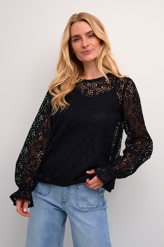 Kaffe Blouse 'Thea' in Black: front