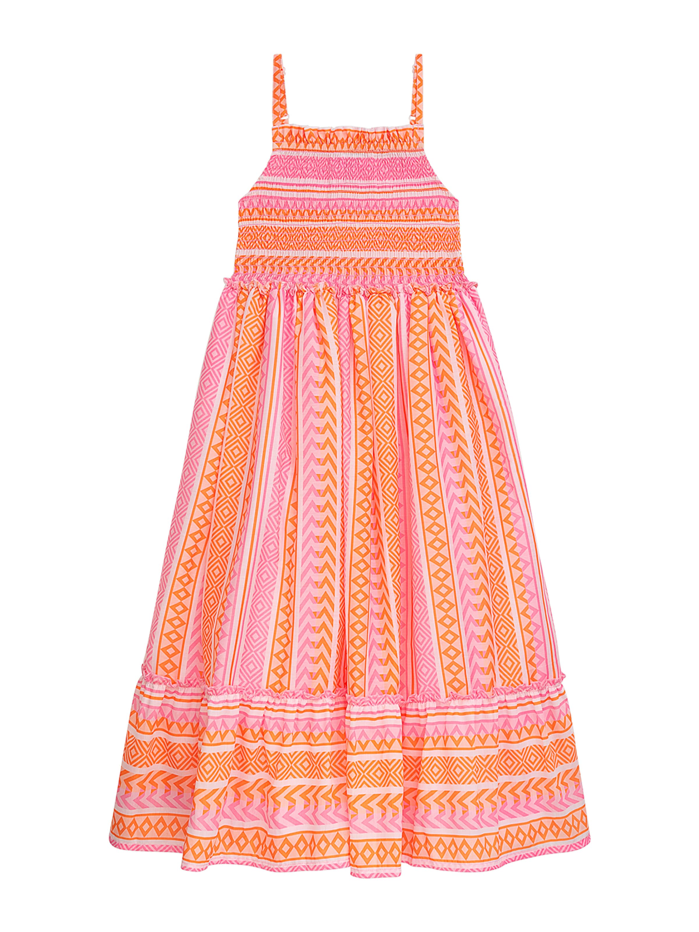 Abito di Danamade in arancione: frontale