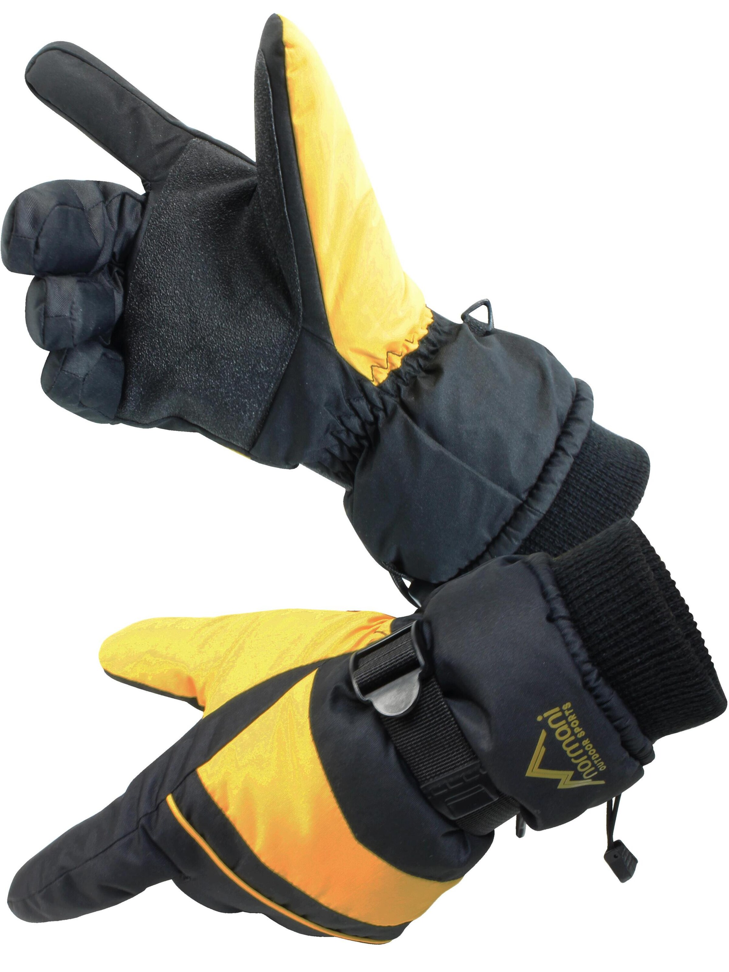 normani Vingerhandschoenen ' Snowguard ProTect II ' in Geel