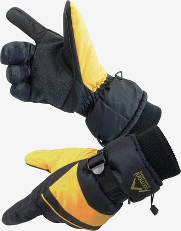 normani Full Finger Gloves ' Snowguard ProTect II ' in Yellow