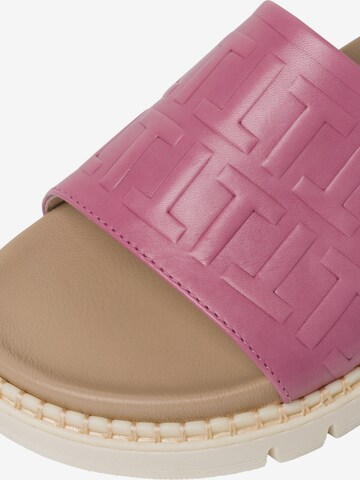 TAMARIS Mules 'COMFORT' in Pink