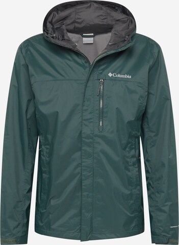 COLUMBIA Outdoor jacket 'Pouring Adventure' in Green: front