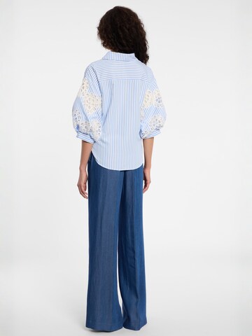 Chemisier 'Dovah' Ana Alcazar en bleu