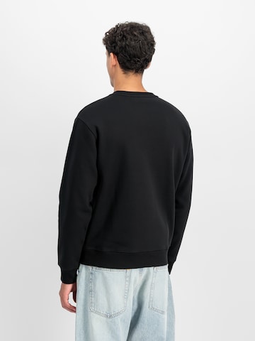 ALPHA INDUSTRIESSweater majica 'Foam' - crna boja
