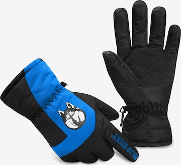 Polar Husky Athletic Gloves ' Jannu ' in Blue