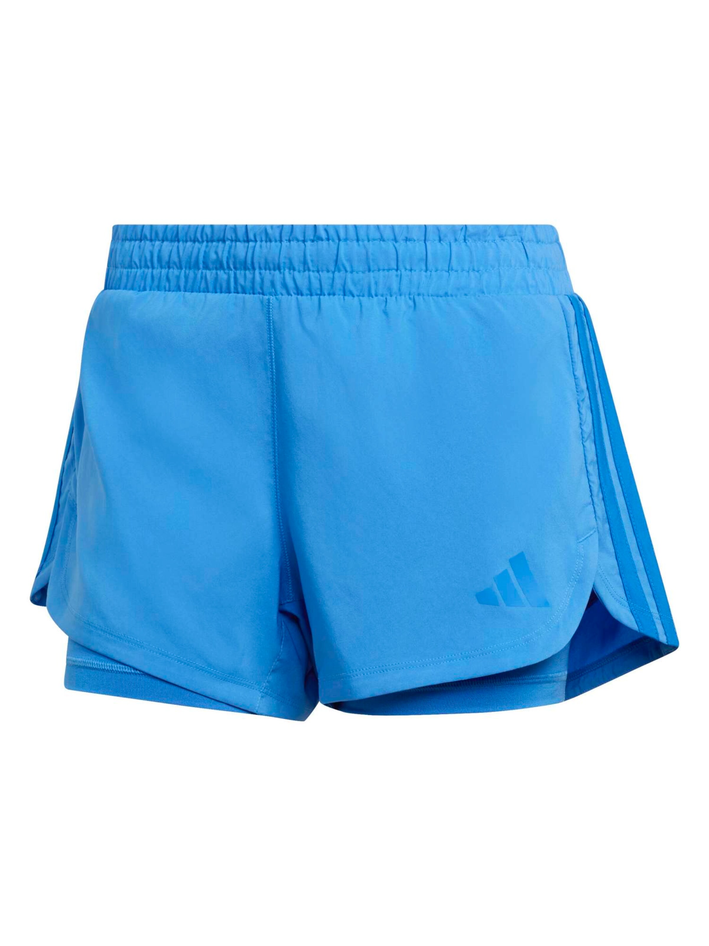 ADIDAS PERFORMANCE Workout Pants 'PACER' in Blue: front