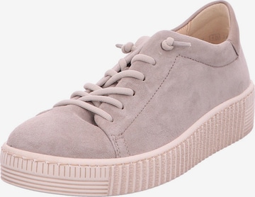 Baskets basses GABOR en gris : devant