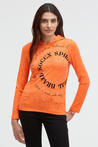 Soccx Shirt in Orange: front