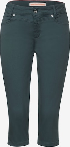 STREET ONE Slim fit Jeans in Green: front