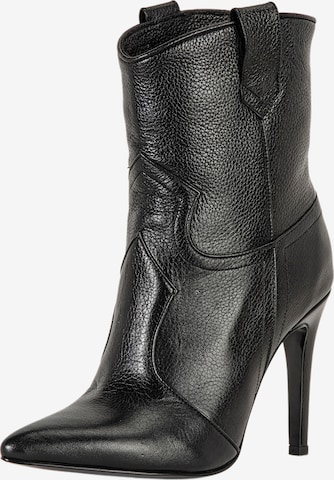 INUOVO Cowboy Boots in Black: front