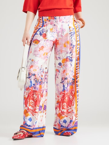 miss goodlife - Pierna ancha Pantalón en blanco: frente