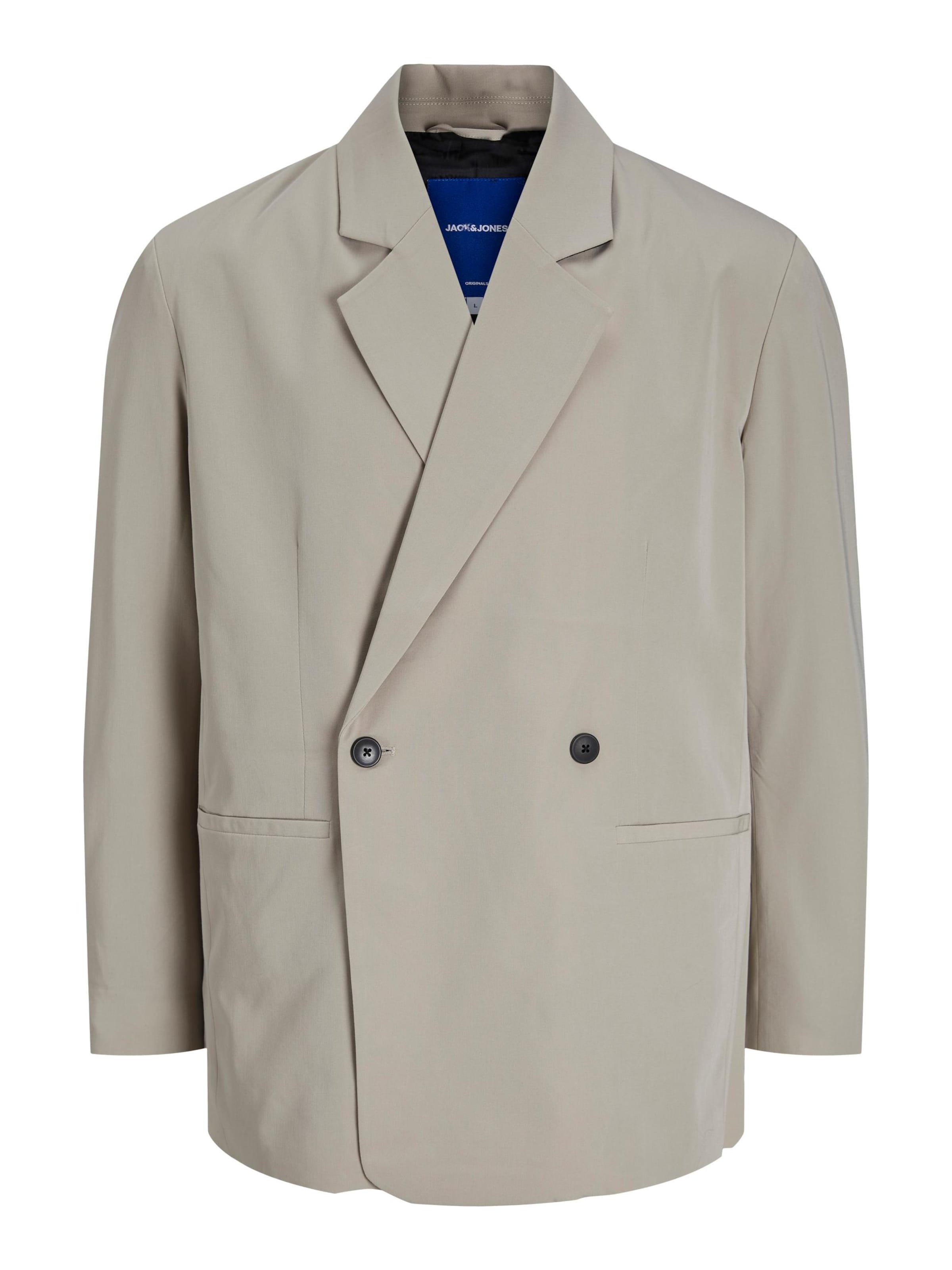 JACK & JONES Comfort fit Suit Jacket 'PECHE' in Brown: front