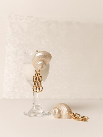 Boucles d'oreilles 'Monik' LA MAISON GISEL B. en blanc