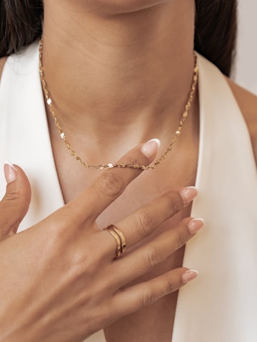 Hey Happiness Ketting 'Fluid Chain' in Goud