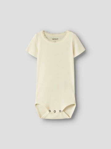 NAME IT - Pijama entero/body en amarillo