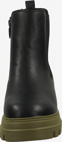 TOM TAILOR Ankle Boots in Black