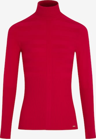 Morgan Pullover '132-MENTOS' i pink: forside