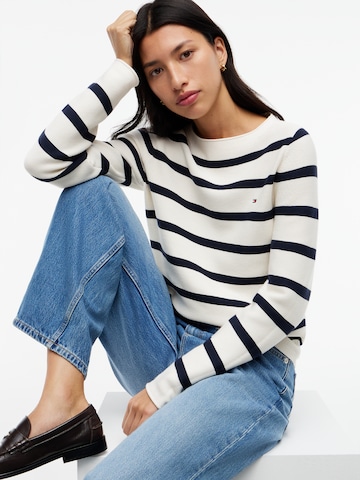 Pullover di TOMMY HILFIGER in bianco