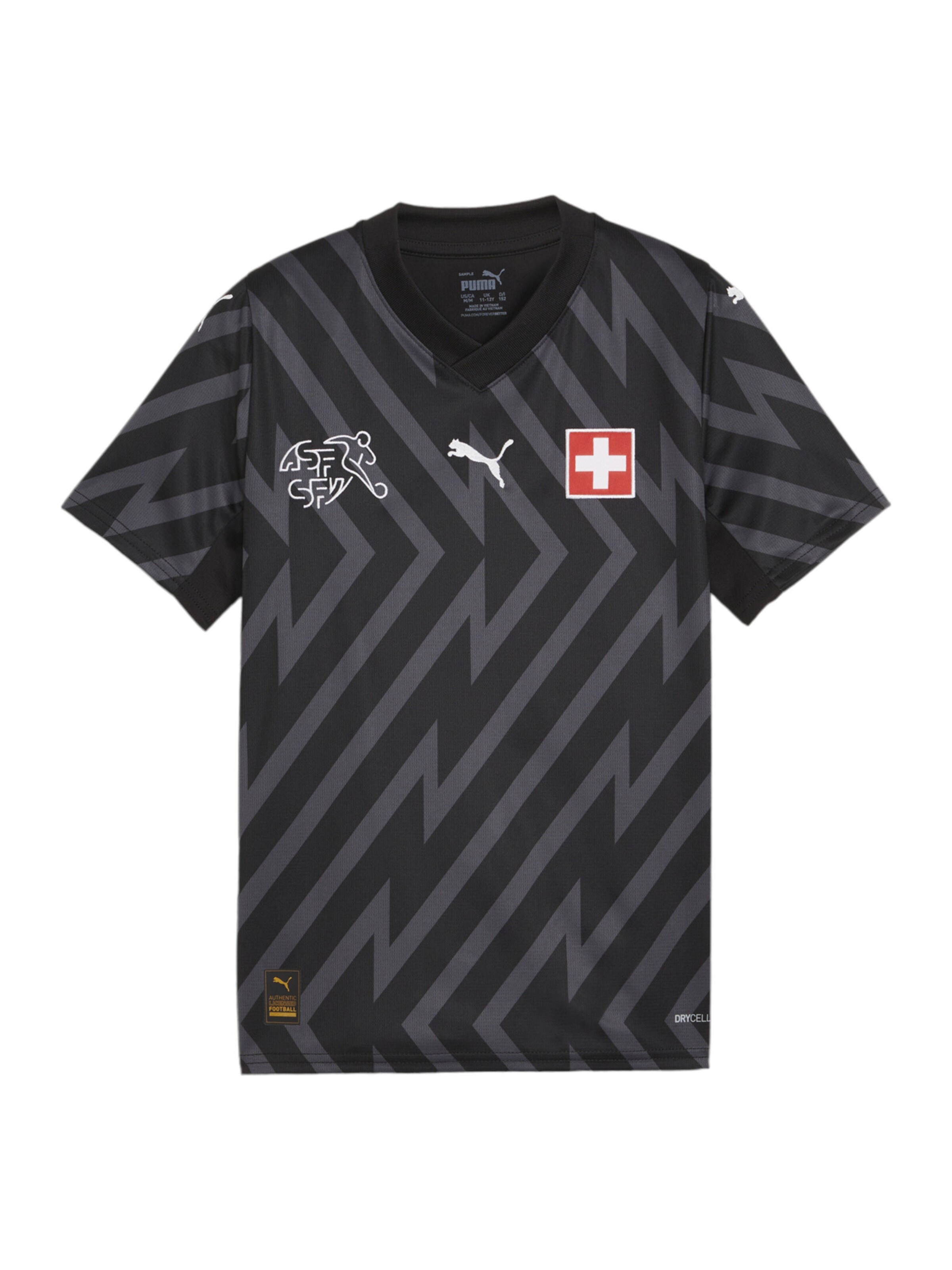 PUMA Performance Shirt in Black: front