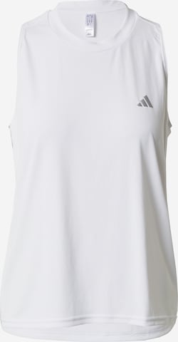 ADIDAS PERFORMANCE Sporttop 'Run It' in Wit: voorkant