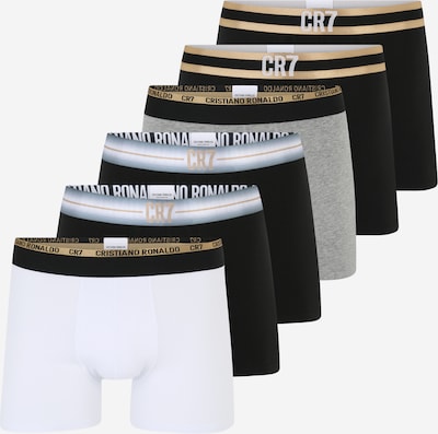 CR7 - Cristiano Ronaldo Bokserki w kolorze złoty / nakrapiany szary / czarny / białym, Podgląd produktu