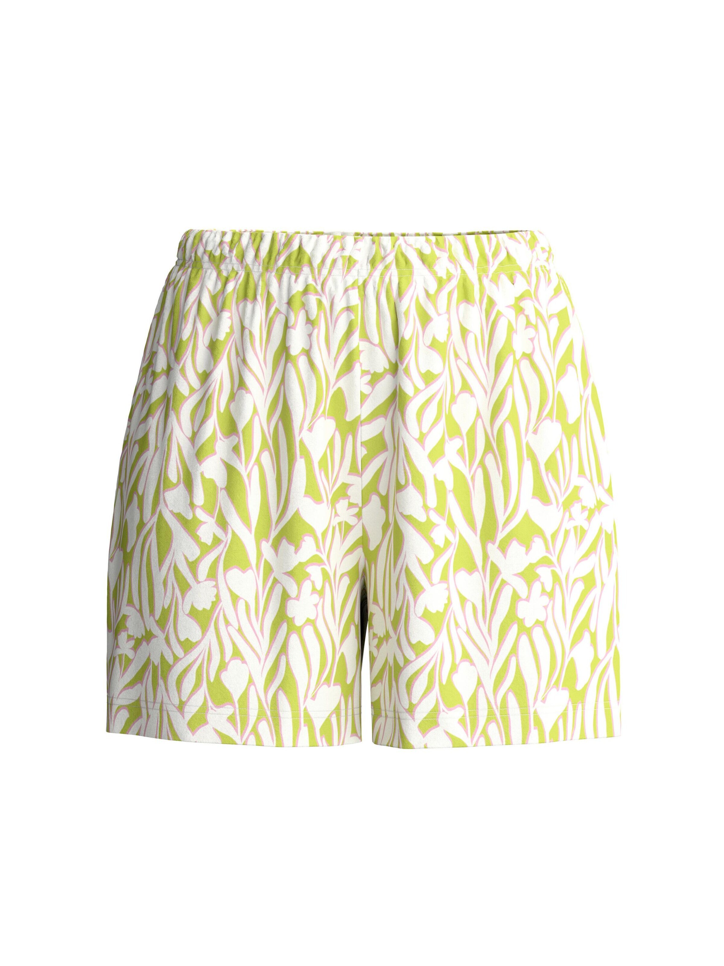 CALIDA Pyjamahose 'Late Bloom M&M'‌‌‌‌ in Grün: Vorderseite