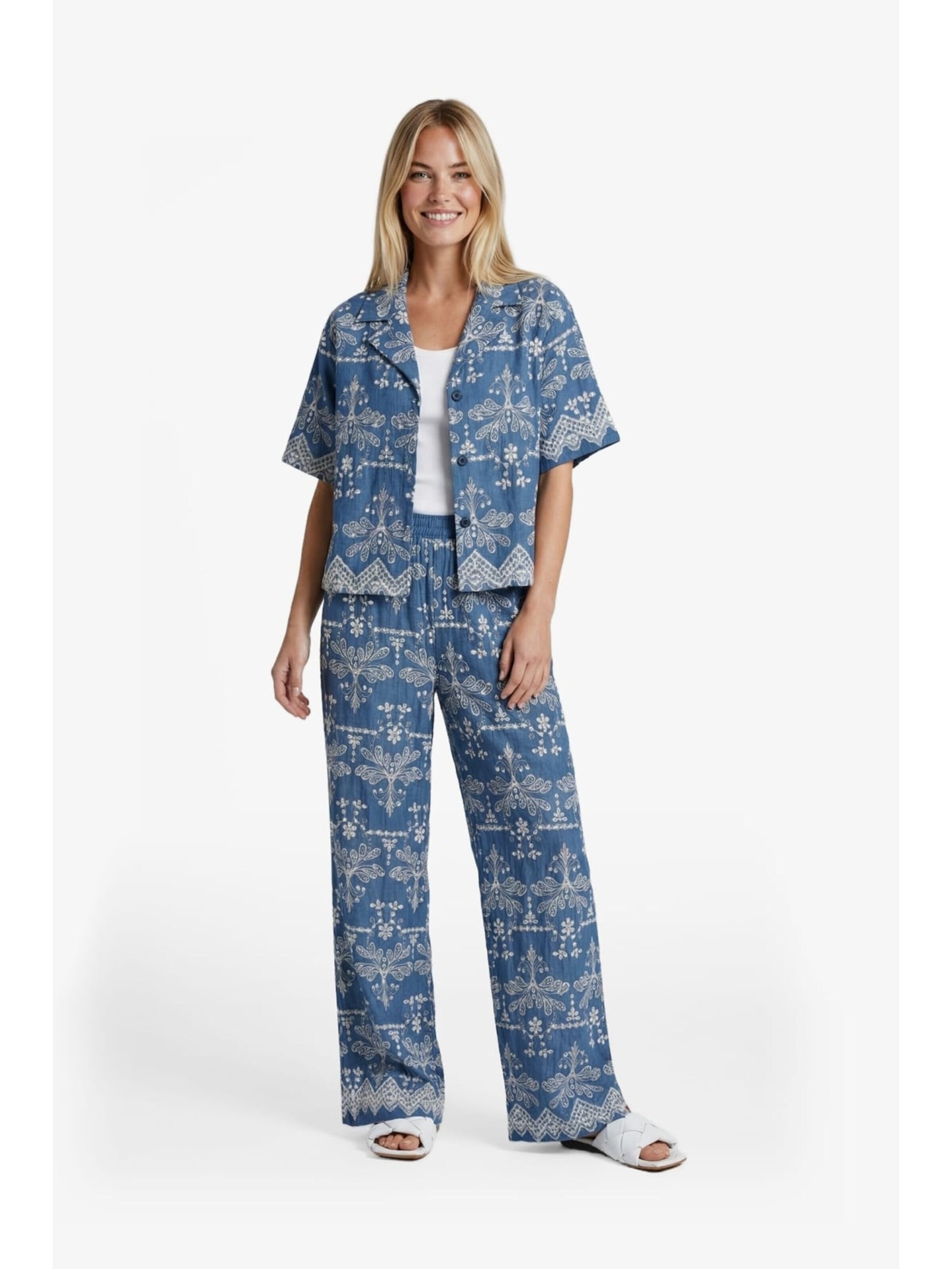 G-maxx Blouse '26ZFWG05' in Blauw