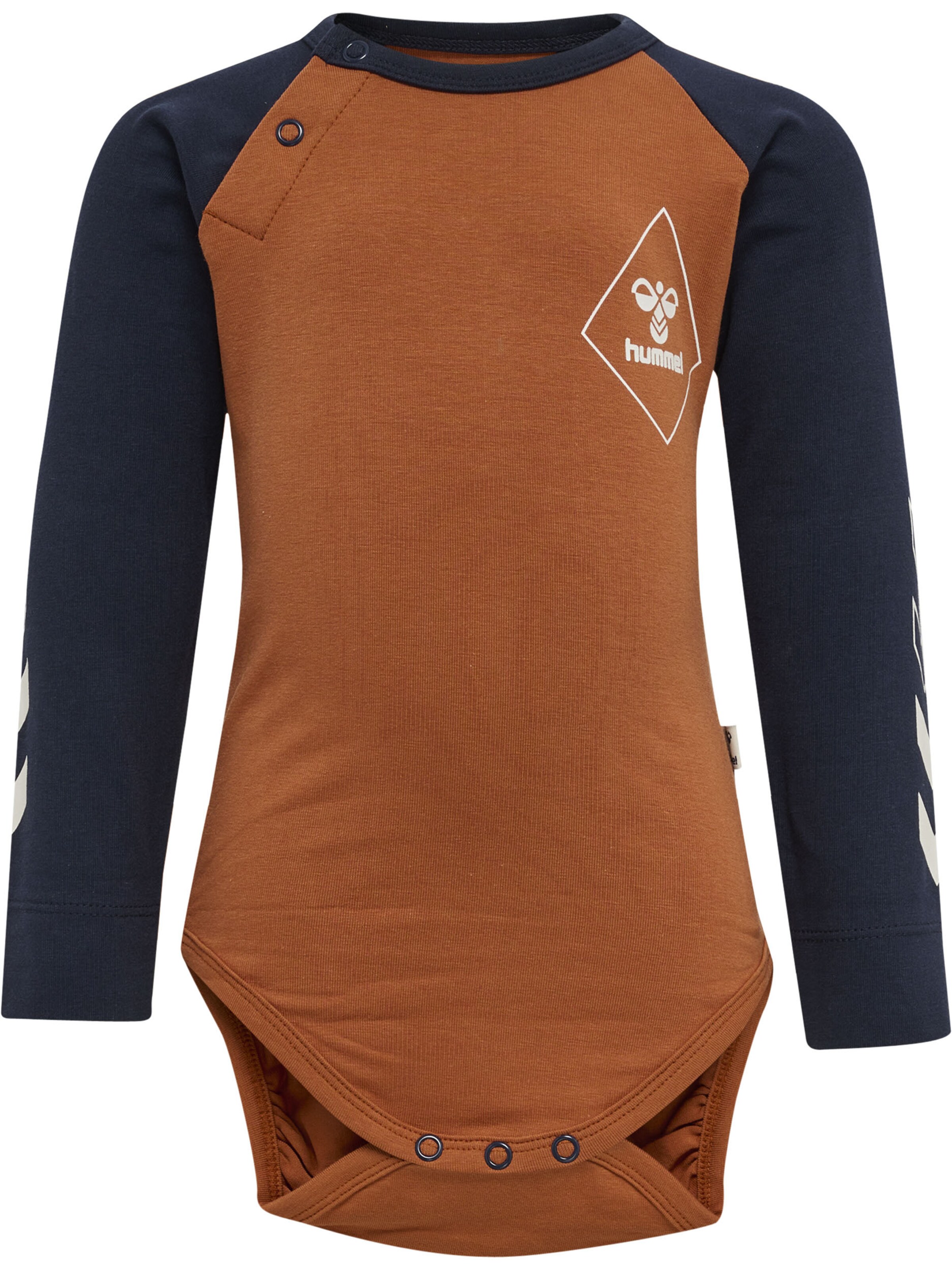 Hummel Rompertje/body 'Ceasar' in Bruin: voorkant