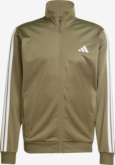 ADIDAS SPORTSWEAR Treenipuku värissä oliivi / valkoinen, Tuotenäkymä