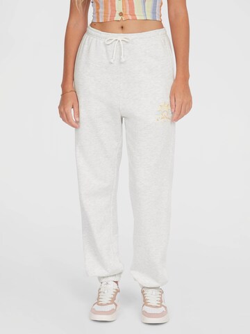 O'NEILL - Tapered Calças 'Beach Vintage' em branco: frente