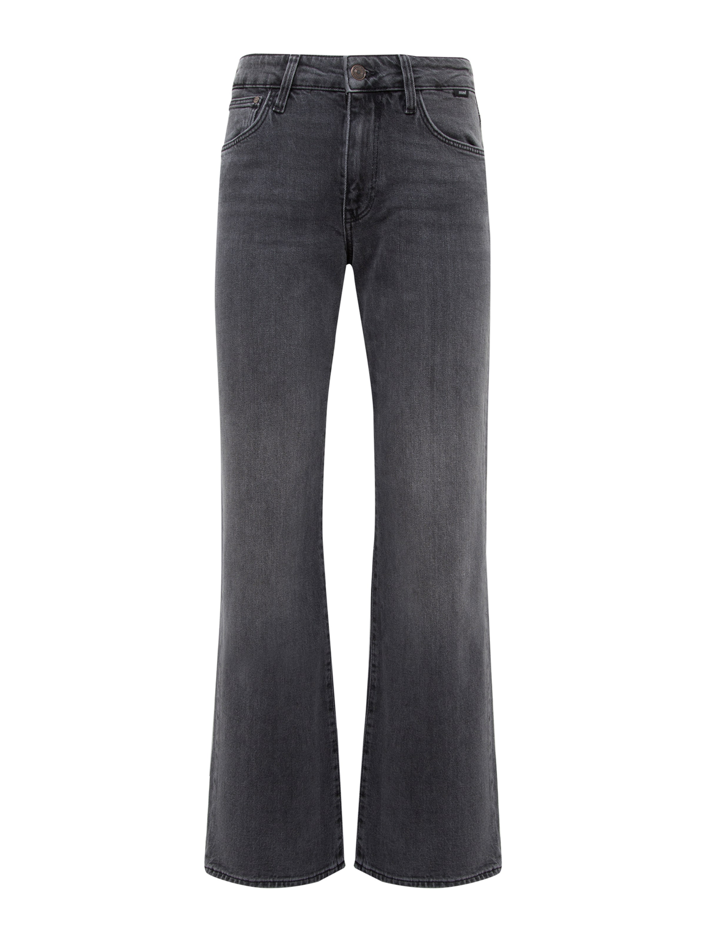 Mavi Flared Jeans in Schwarz: Vorderseite