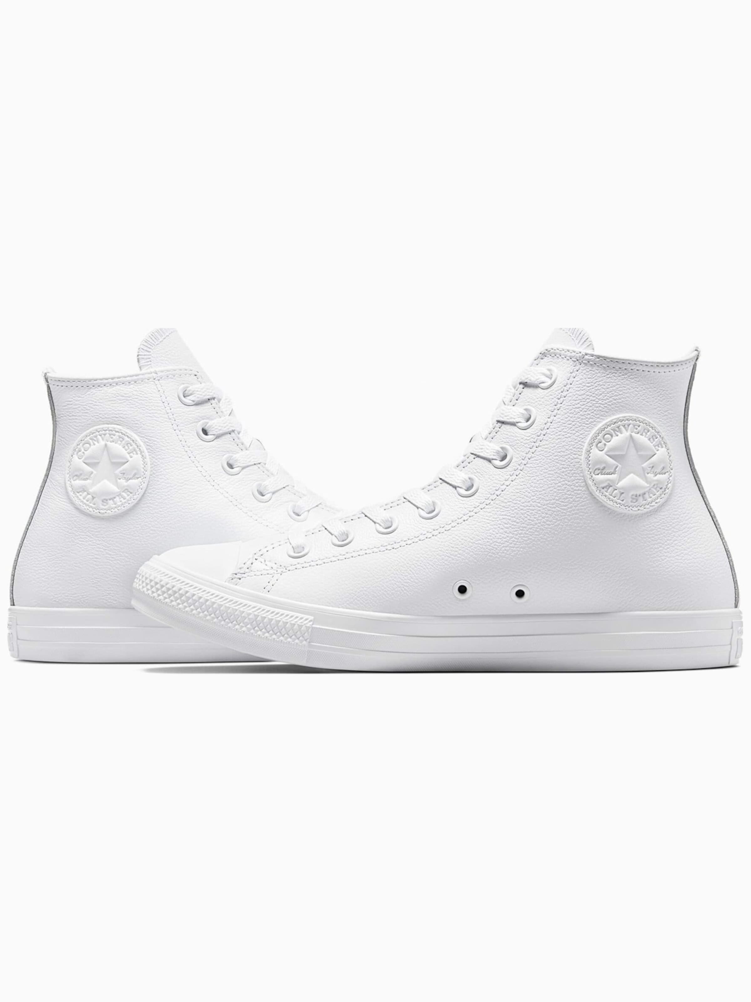 Sneaker alta 'Converse Chuck Taylor All Star Leather' di CONVERSE in bianco