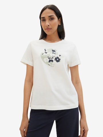 T-shirt TOM TAILOR en blanc