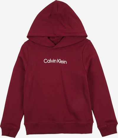 Calvin Klein Jeans Collegepaita koossa 104 värissä marjat / valkoinen, Tuotenäkymä