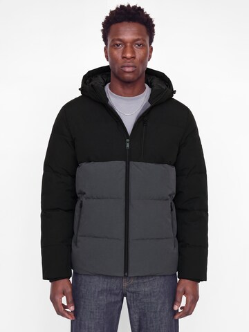 JACK & JONES Winter Jacket 'JJEBecks' in Grey