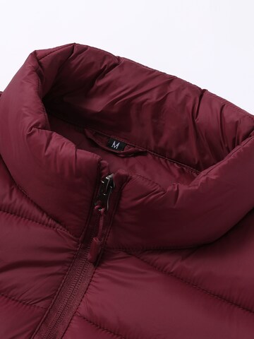 ALLTHEMEN Winter Jacket 'Stichwerk' in Red