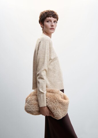 MANGO Pullover 'Canada' in Beige