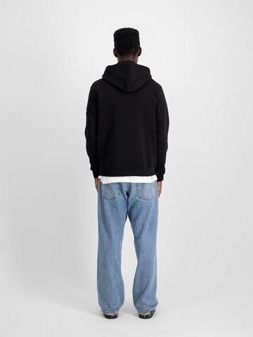 ALPHA INDUSTRIES Свитшот в Черный
