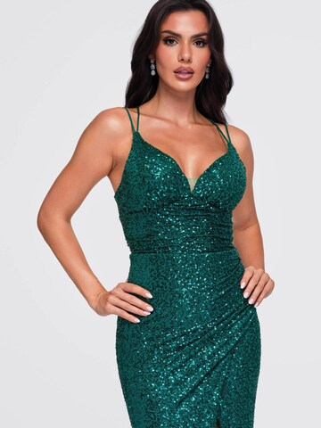 Ombre - Vestido de noche en verde