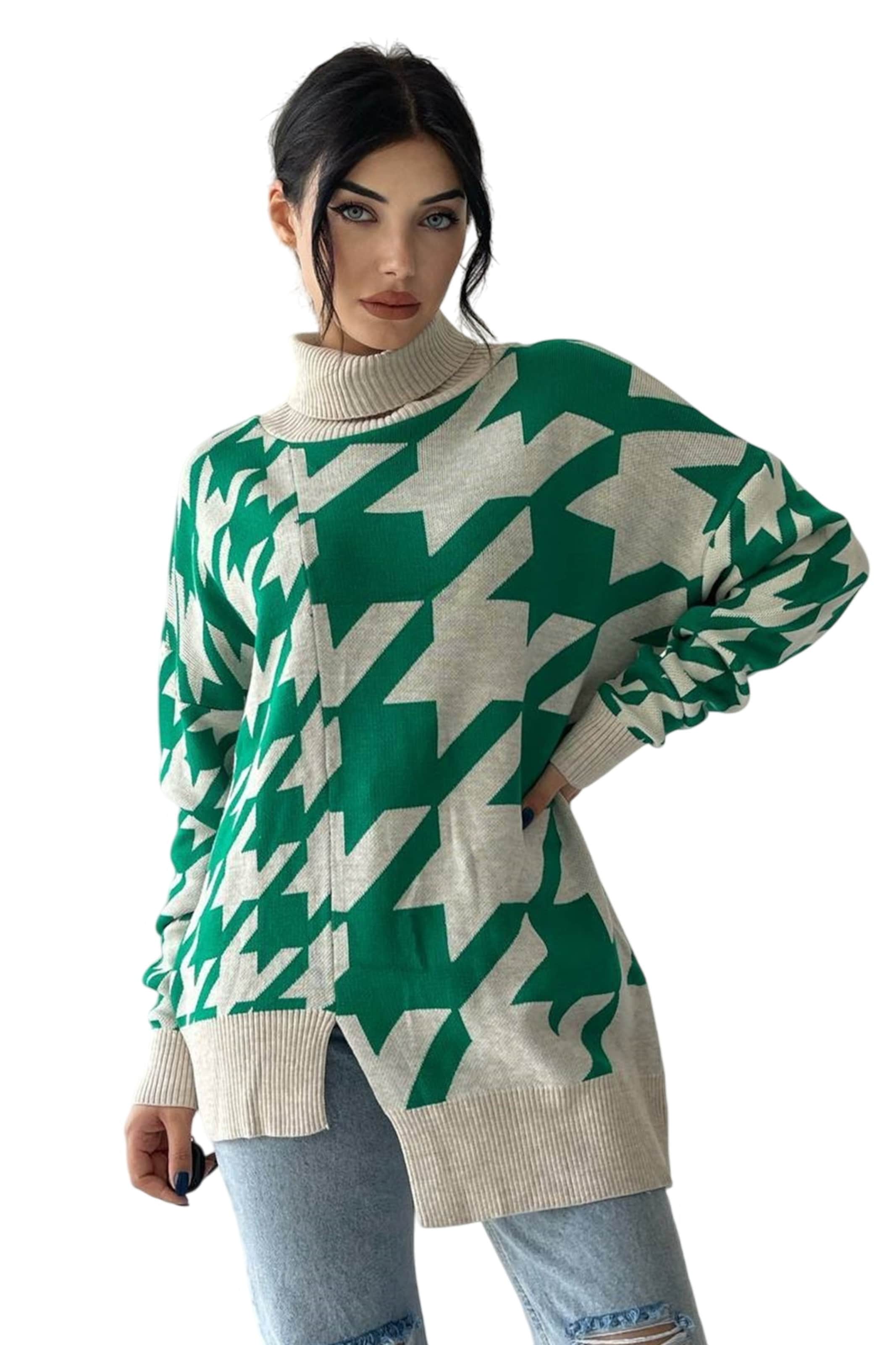 WOMAN VISION Trui in Roze: voorkant