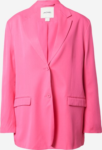 Blazer di Monki in rosa: frontale