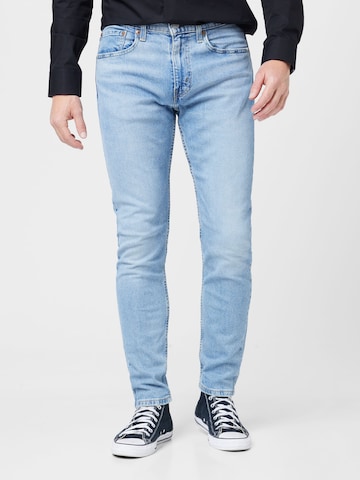 LEVI'S ® Tapered Jeans '512 Slim Taper Lo Ball' in Blauw: voorkant