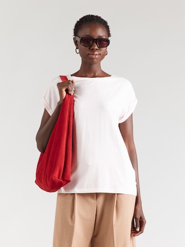 QS Μπλουζάκι σε ροζ: μπροστά