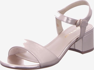 Tamaris Strap sandal in Gold: front