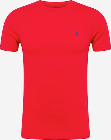 T-Shirt Polo Ralph Lauren en rouge : devant